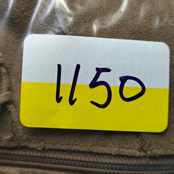 UGG Shenendoah Boots Womens Size 8 Tan Leather Fringe Ankle Moccasin Zip Slip On - Picture 9 of 9